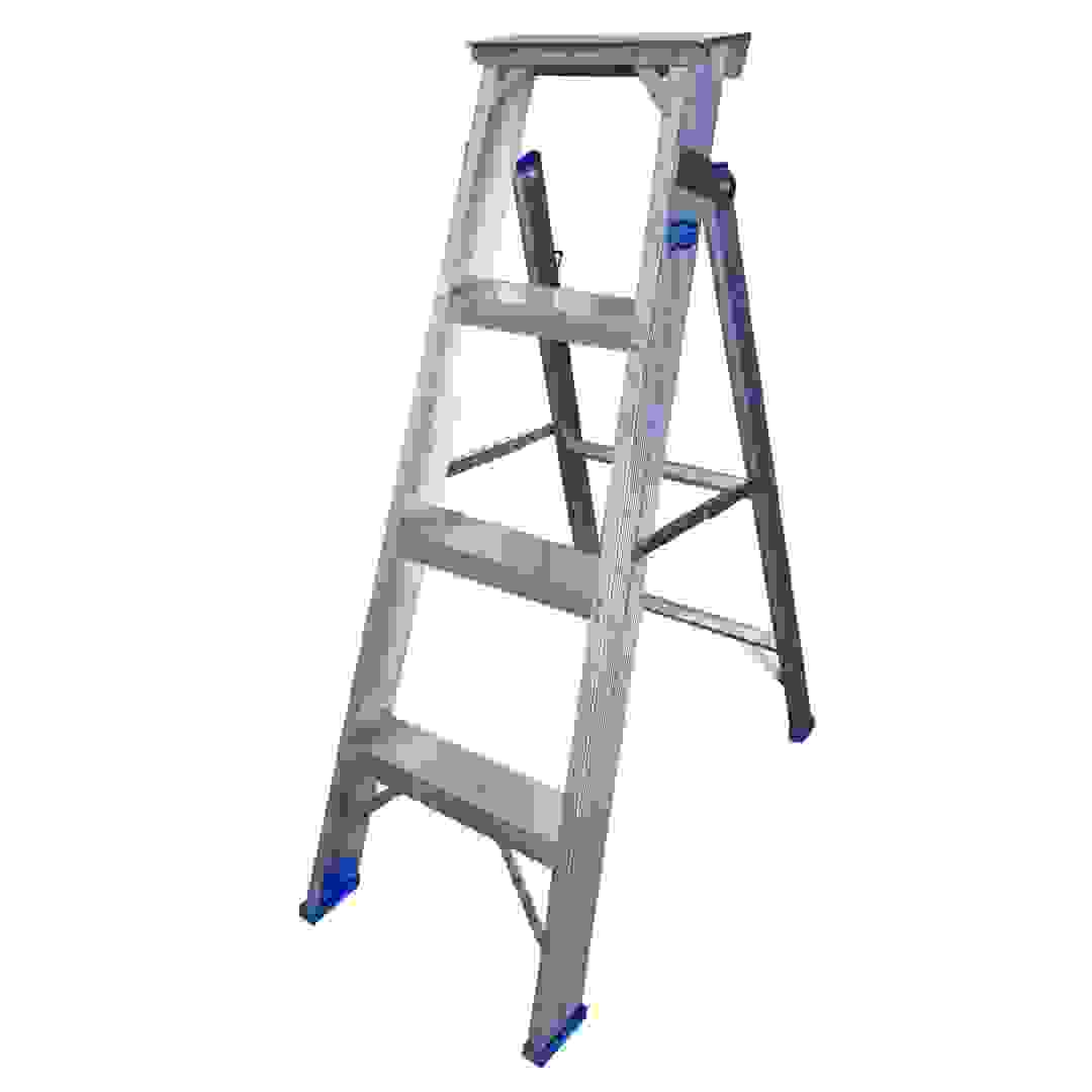 Topman Aluminum Dual-Purpose 4-Tier Step Ladder (107.5 x 74.5 x 42.7 cm)