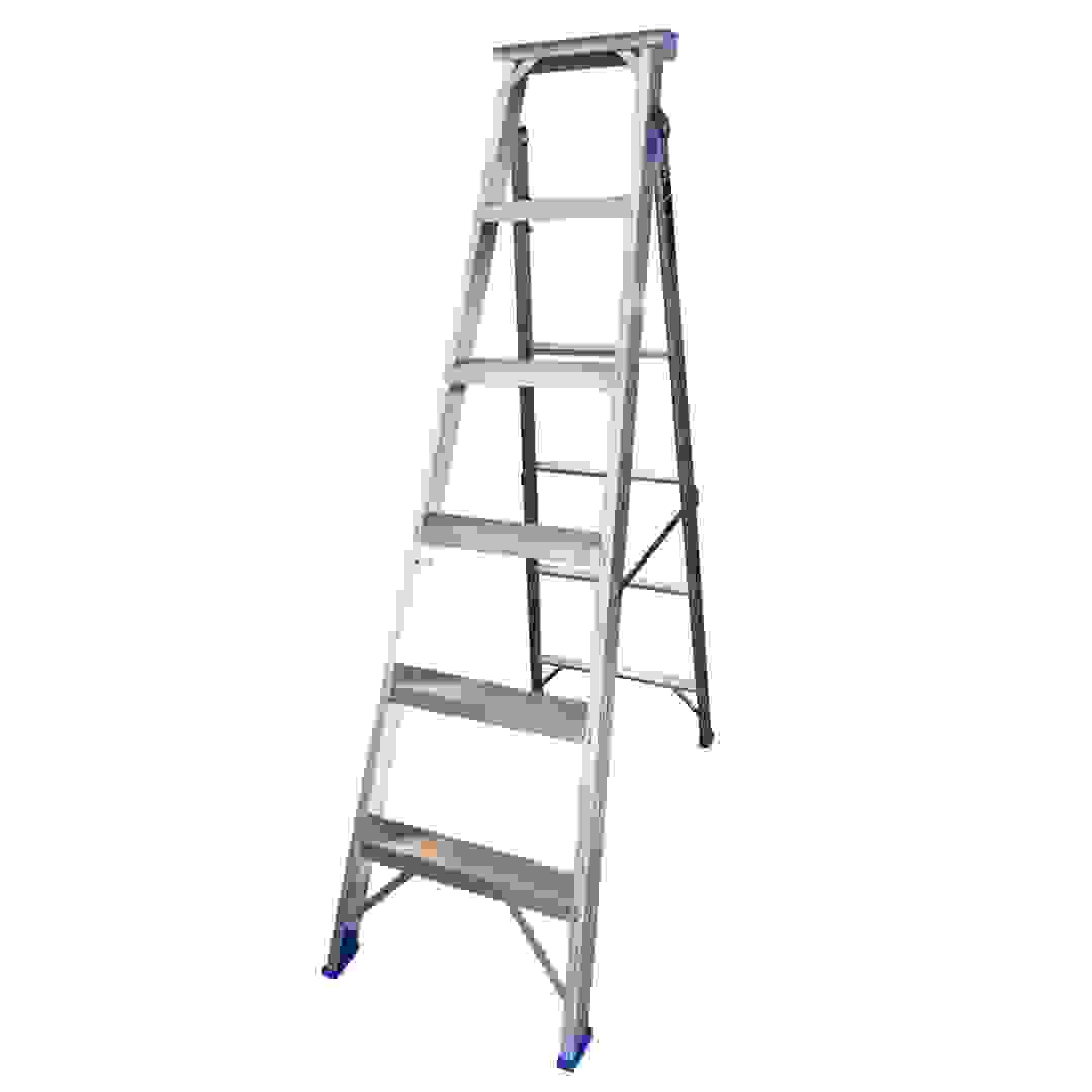 Topman Aluminum Dual-Purpose 6-Tier Step Ladder (163 x 113 x 50 cm)