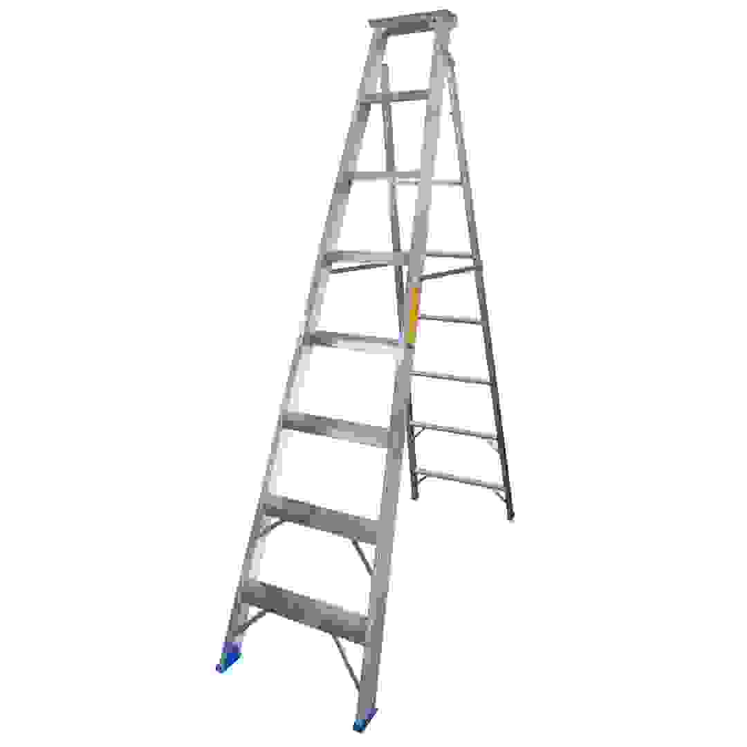 Topman Aluminum Dual-Purpose 8-Tier Step Ladder (220.5 x 152 x 57.8 cm)