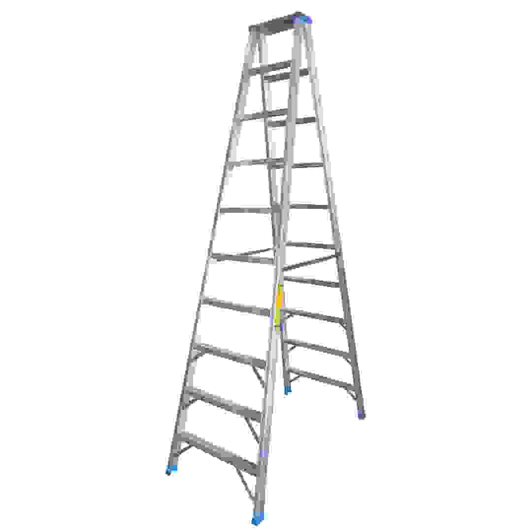Topman Aluminum Two-Way 10-Tier Step Ladder (246 x 132.5 x 63.2 cm)