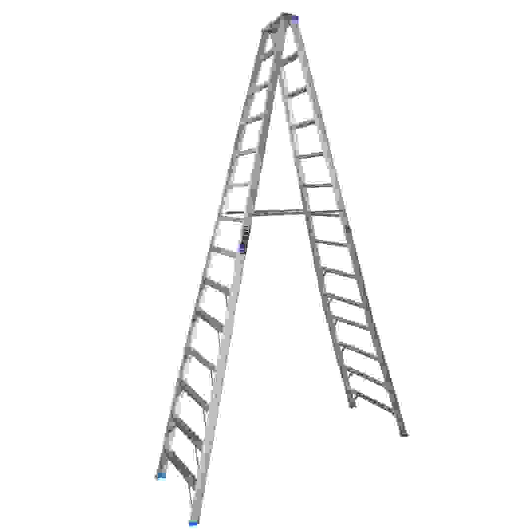 Topman Aluminum Two-Way 14-Tier Step Ladder (344 x 185.5 x 76 cm)