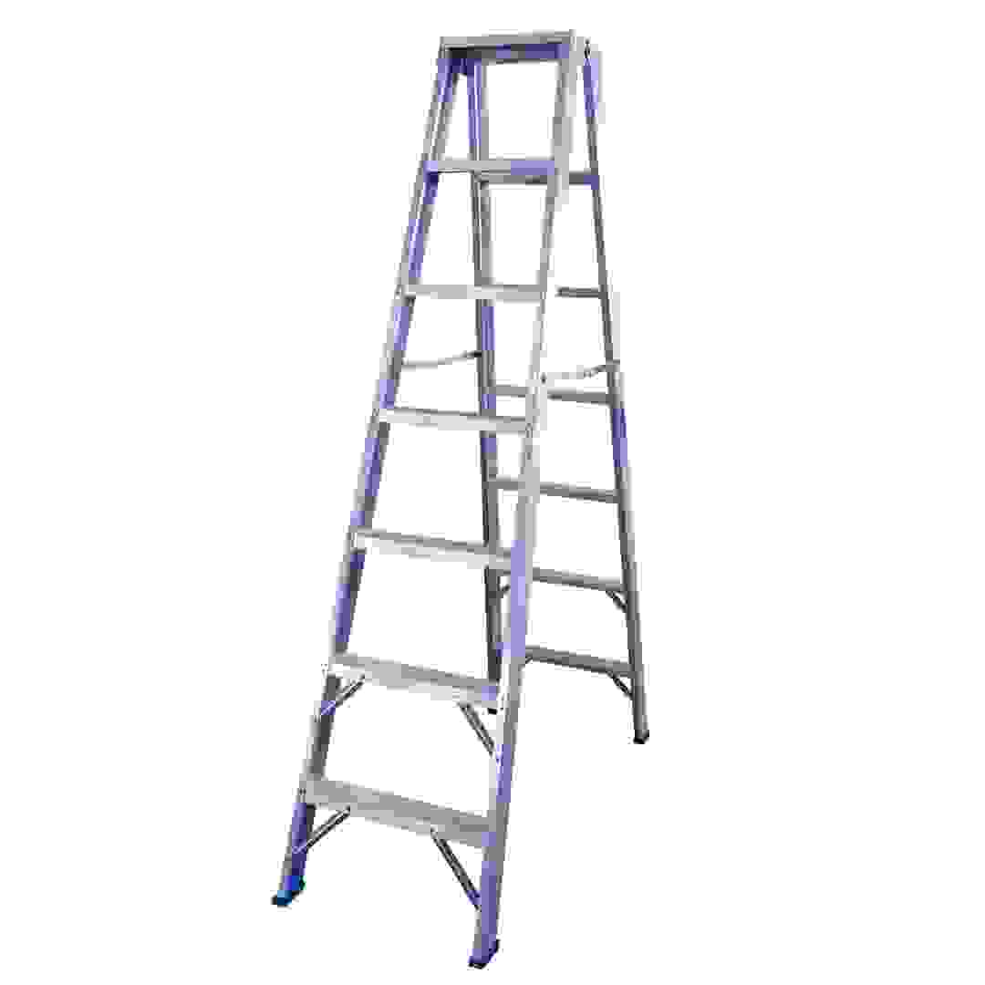 Topman Aluminum Heavy Duty Two-Way 7-Tier Step Ladder (200 x 131 x 53 cm)