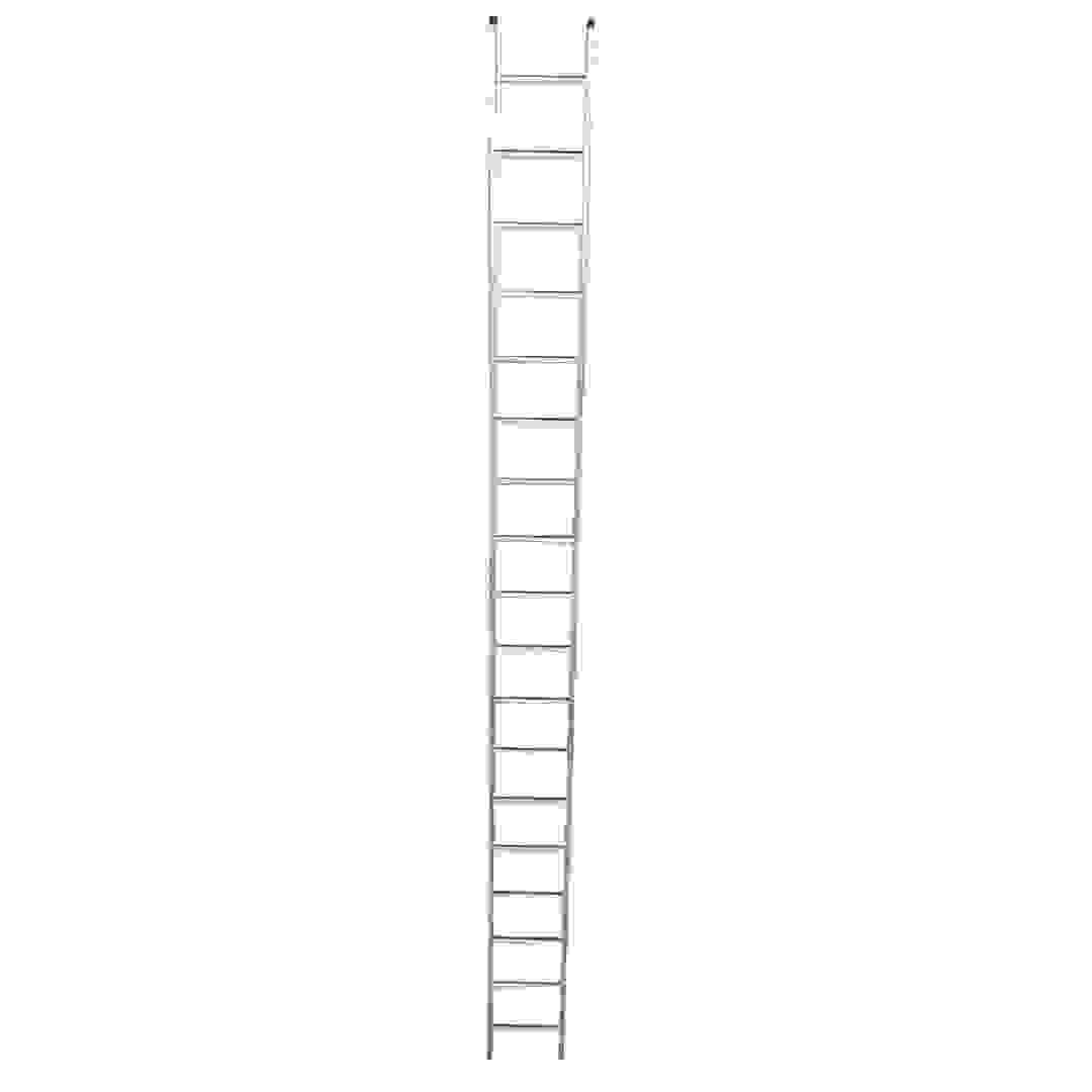 Topman Aluminum Straight 18-Tier Step Ladder (530 x 6.5 x 40 cm)
