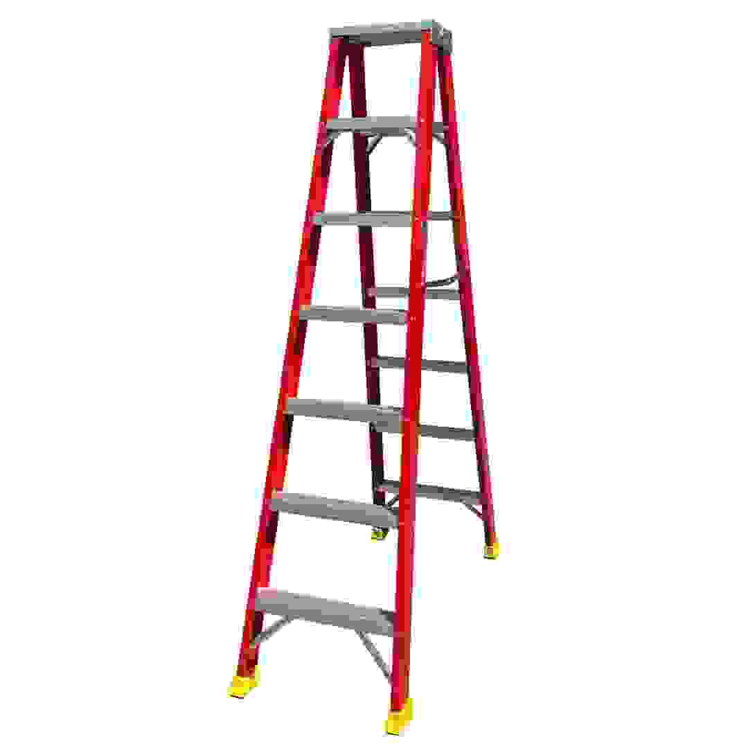 Topman Fiberglass Double-Sided 7-Tier Step Ladder (201 x 132 x 54 cm)