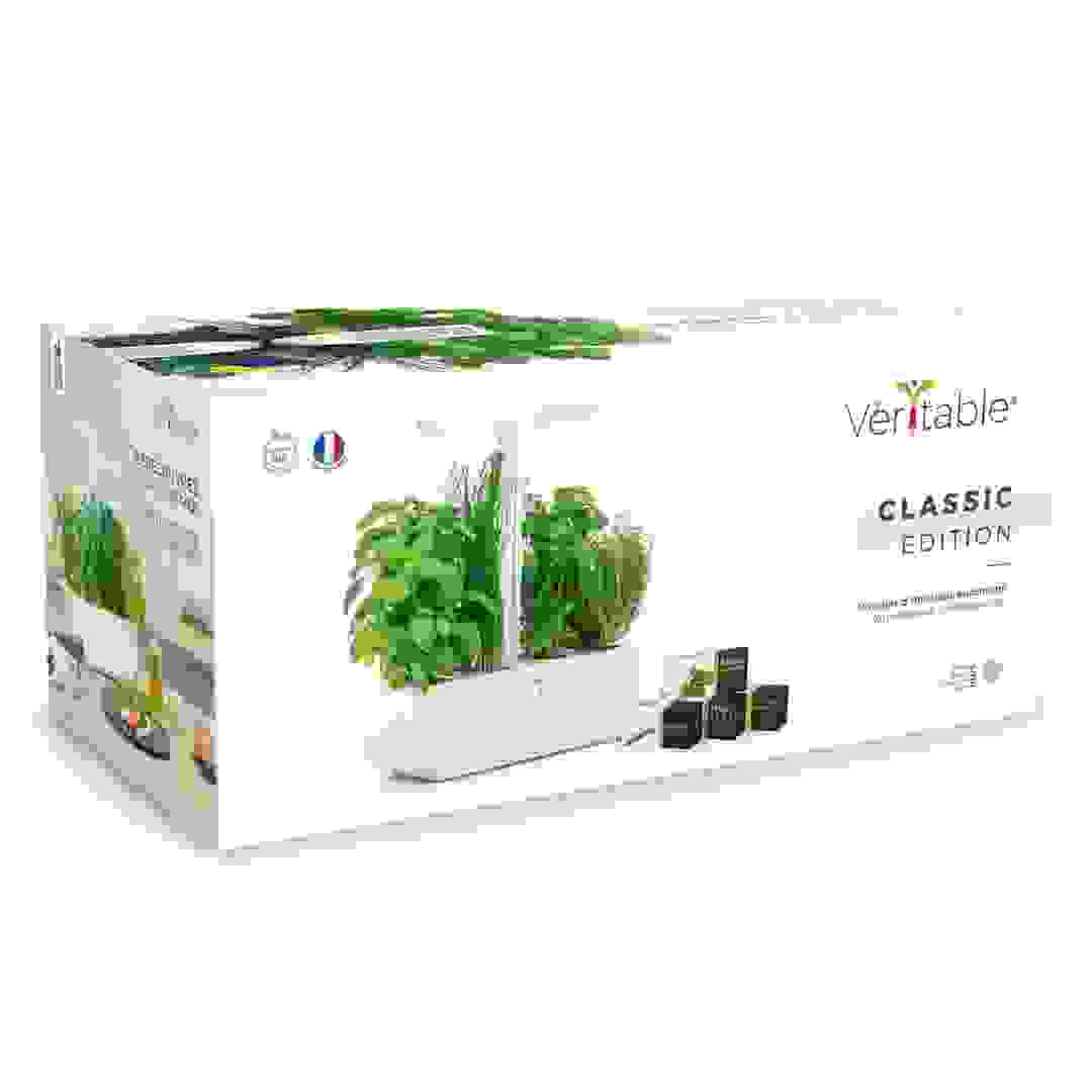 Veritable Classic Smart Planting Kit W/ 4 Slots (Arctic White, 1.5 Kg)