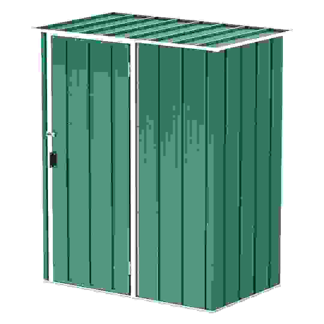 Duramax Steel Storage Shed (Green, 163 x 102 x 190 cm)