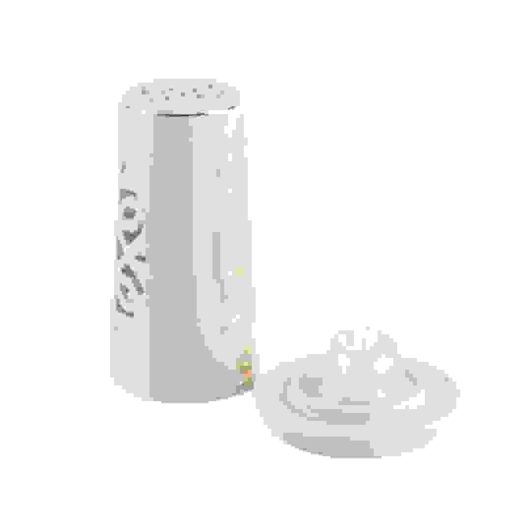 Otantik Liqaa Electronic Candle Holder (Small , Beige & Gold)