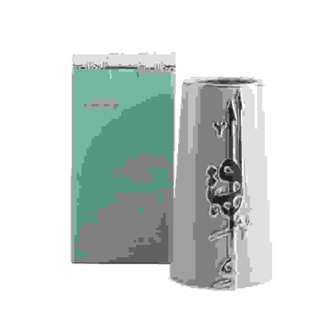 Otantik Liqaa Porcelain Flower Vase (Small, Grey & Silver)