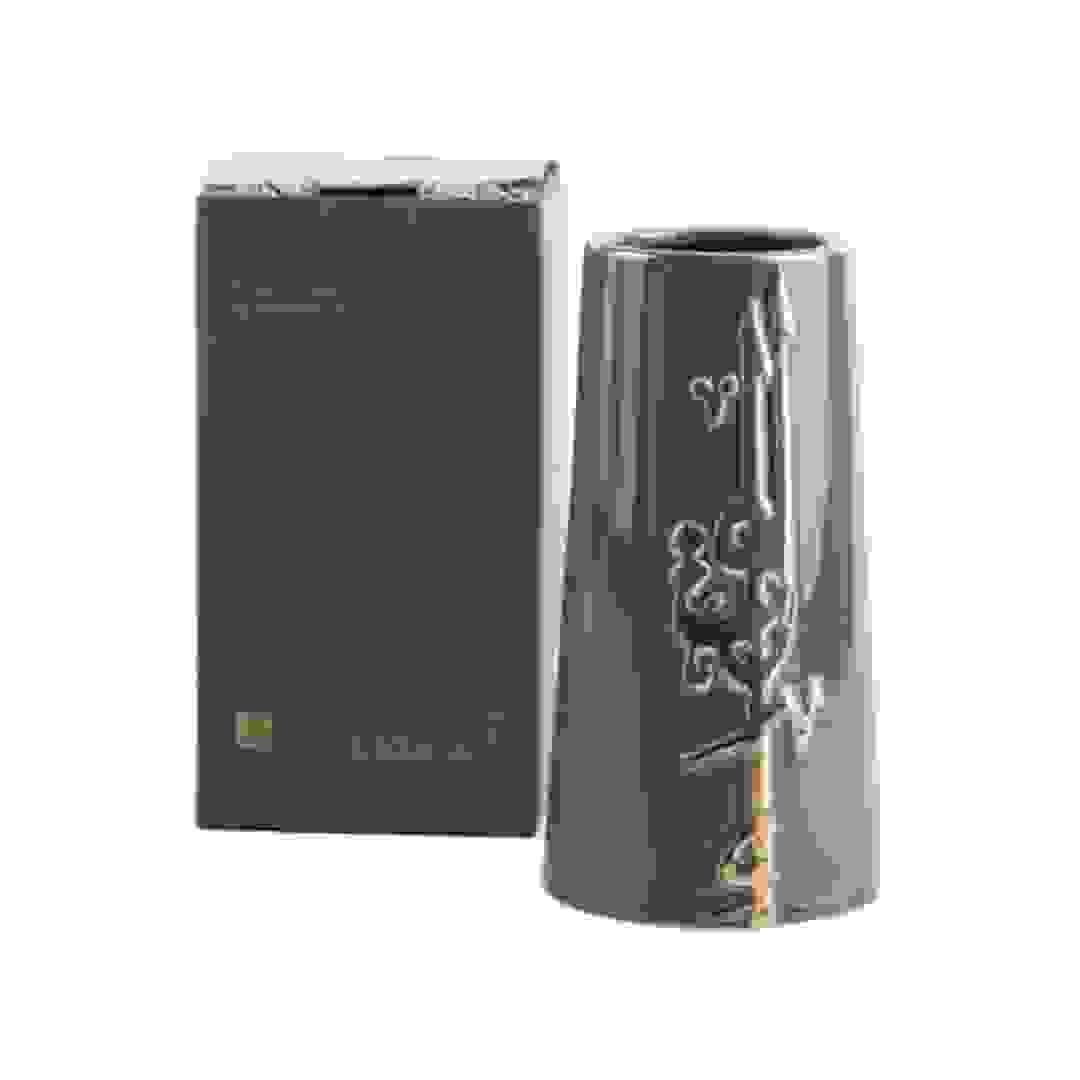 Otantik Liqaa Porcelain Flower Vase (Small, Olive & Gold)