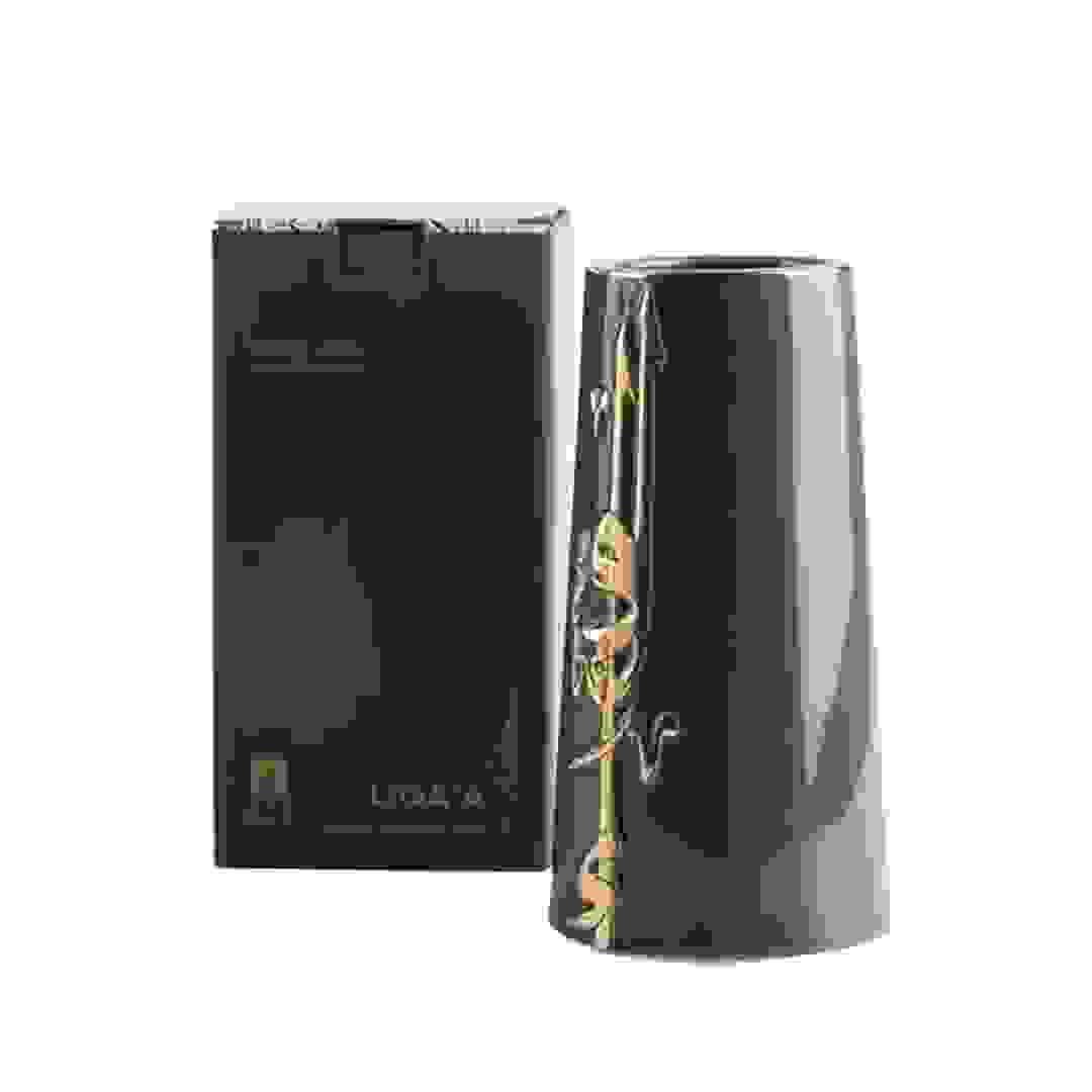 Otantik Liqaa Porcelain Flower Vase (Large, Olive & Gold)