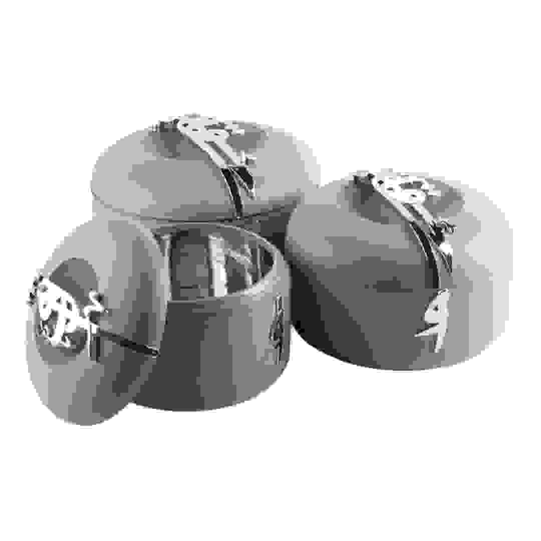 Otantik Liqaa Food Warmer Set (Grey & Silver)