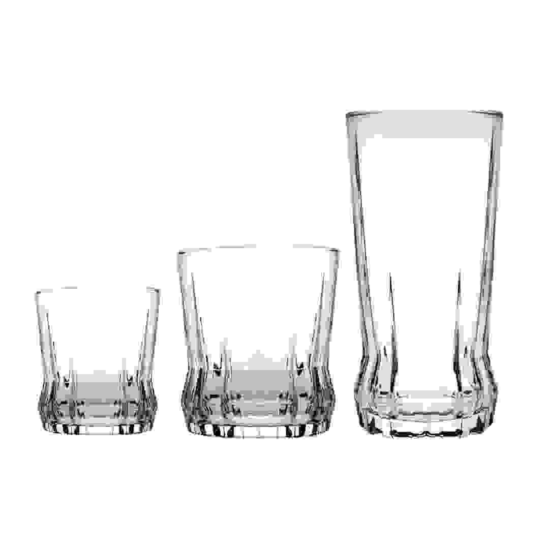 Pasabahce Gaia Glass Tumbler Cup Set (18 Pc.)