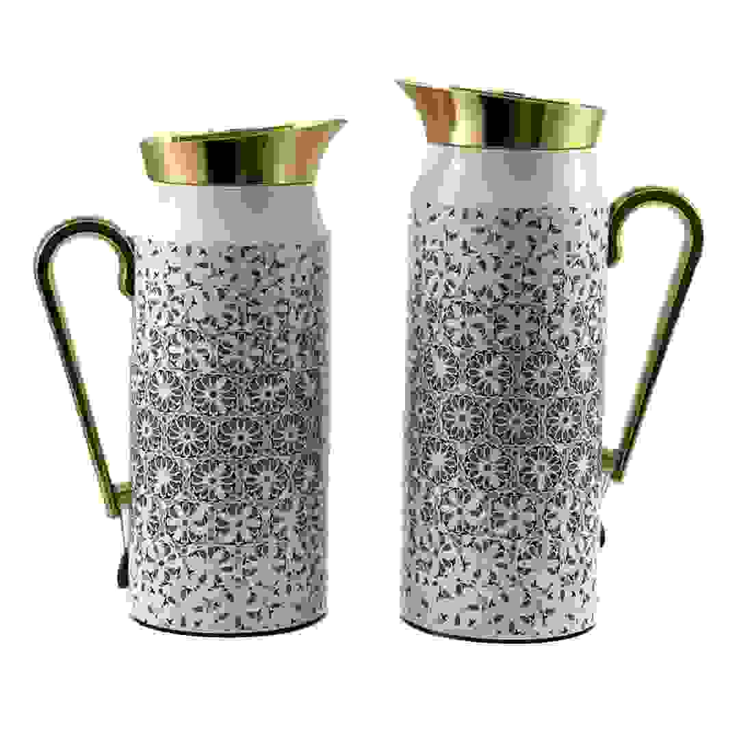 Home Maker Vacuum Flask Set, SLM-A728-MG (1 L & 0.75 L)