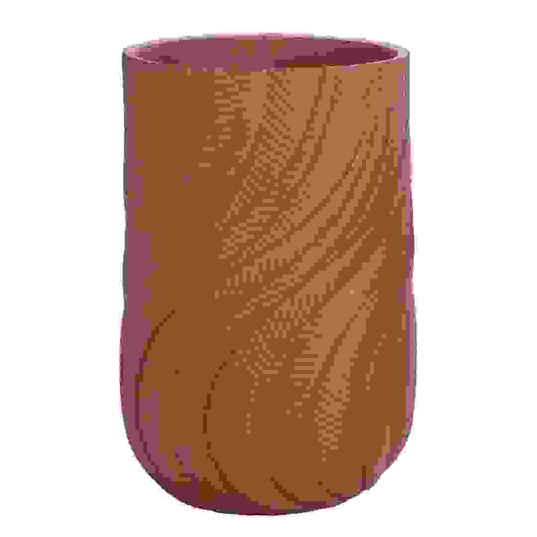 Lavender Fiber Clay Pot (37 cm, Red)