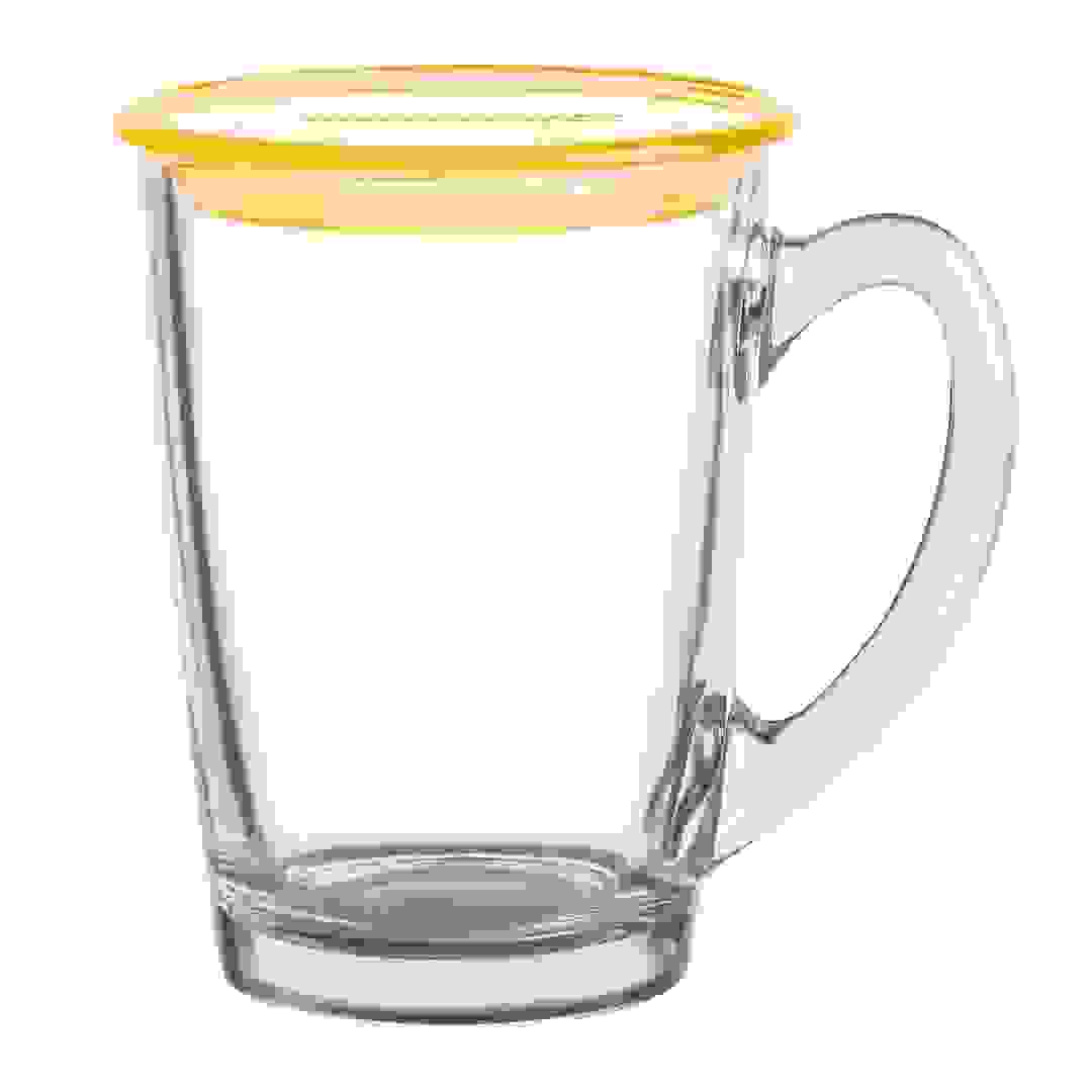 Luminarc New Morning Mug W/Yellow Lid (320 ml)