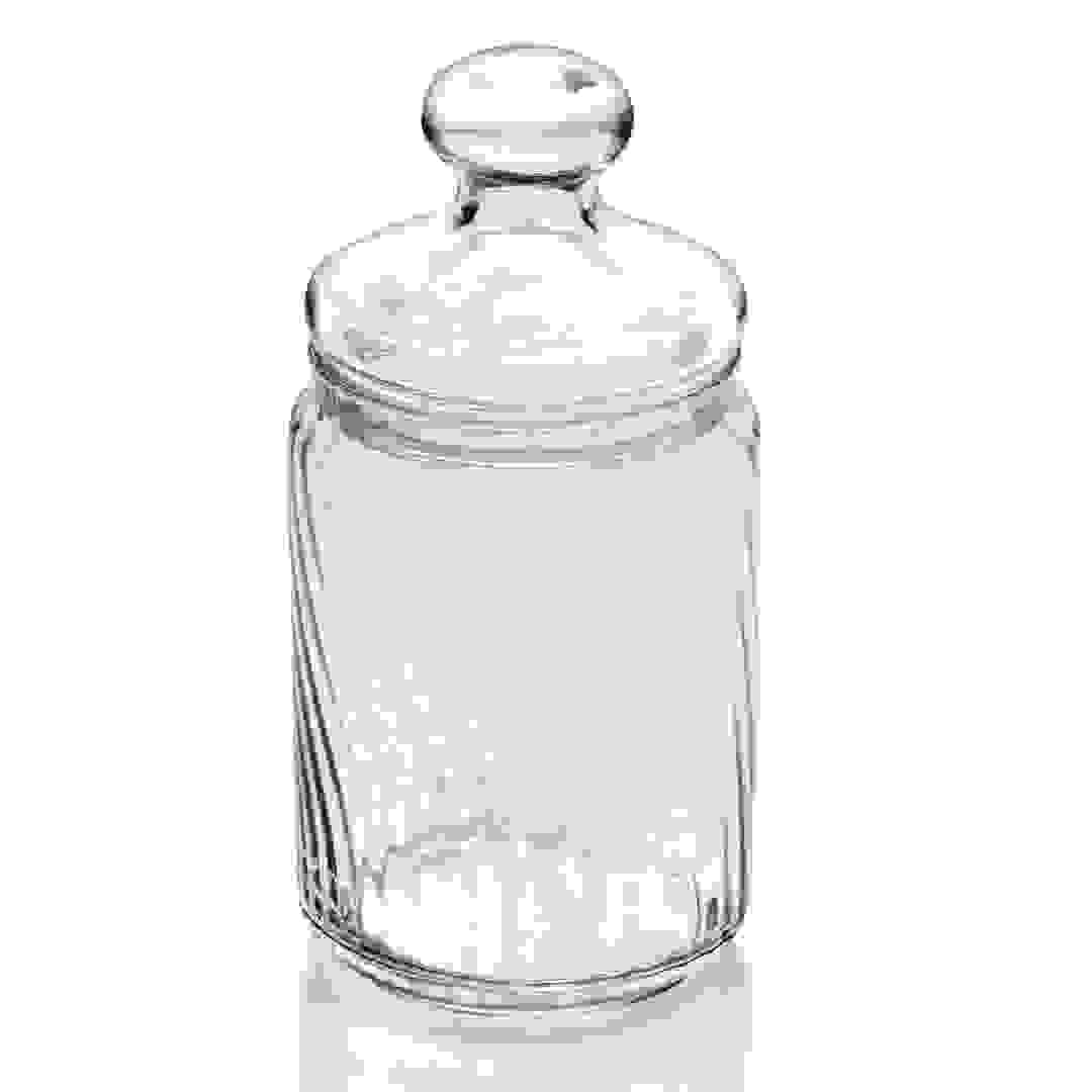 Luminarc Striped Glass Jar Set (1 L, 2 Pc.)