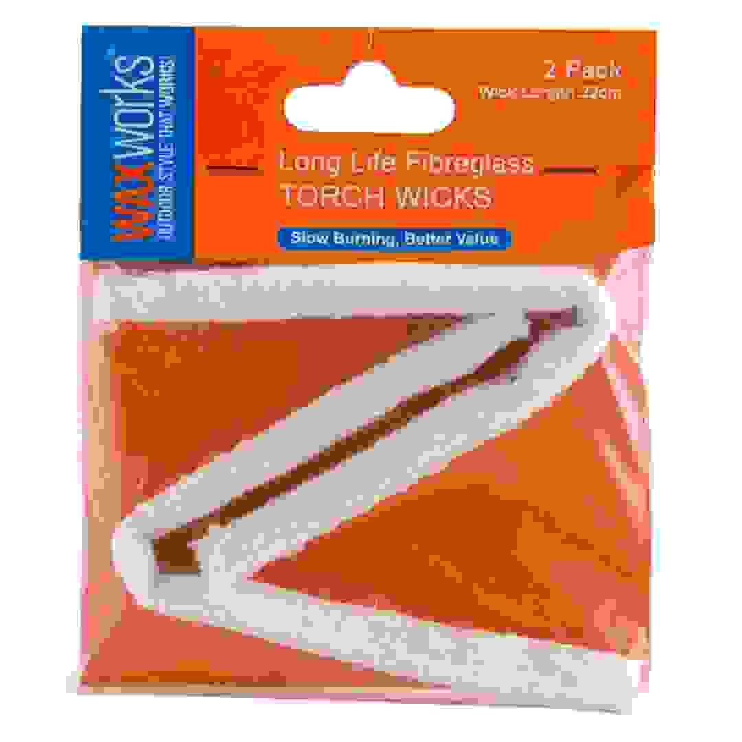 فتائل واكس وركس من الألياف الزجاجية (حزمة من 2)