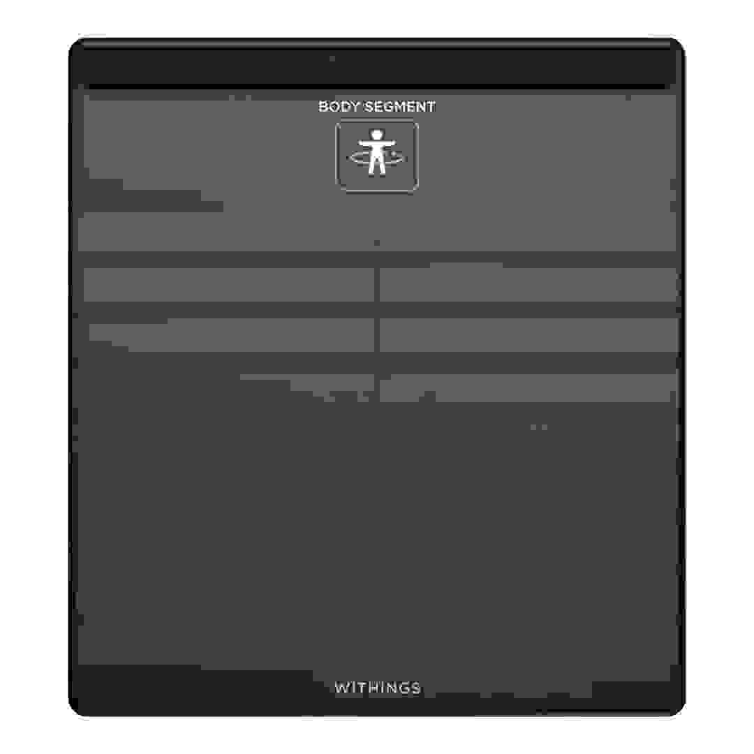 Withings Body Segment Scale (Black, 35.7 x 32.5 x 2.8 cm)