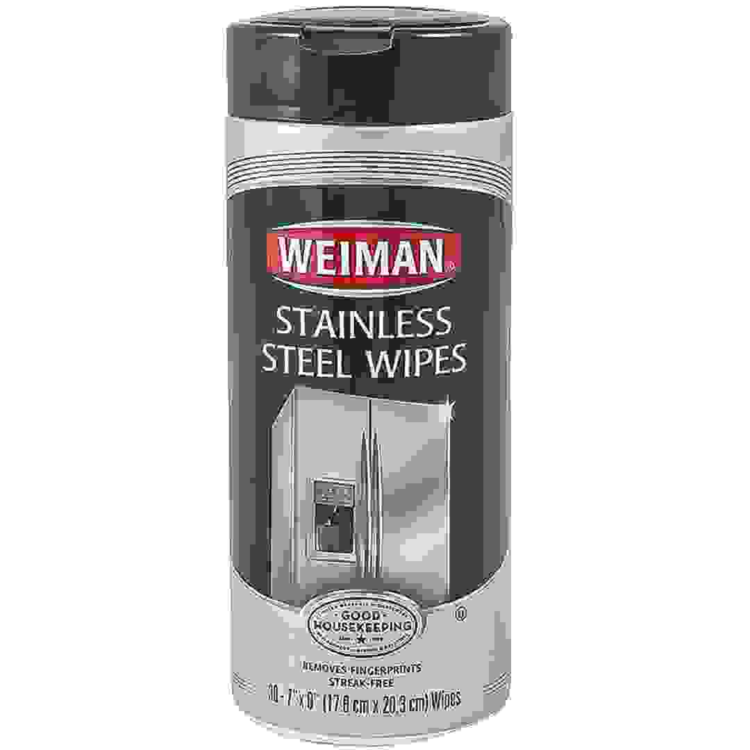 Weiman Stainless Steel Wipes (Pack of 30)