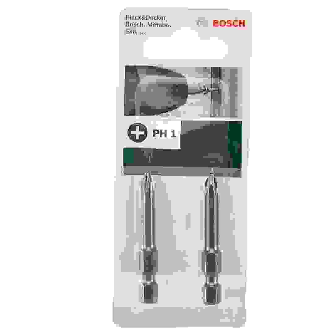 لقم قياسية لمفك براغي PH1 (49 ملم، علبة من 2 لقمة)