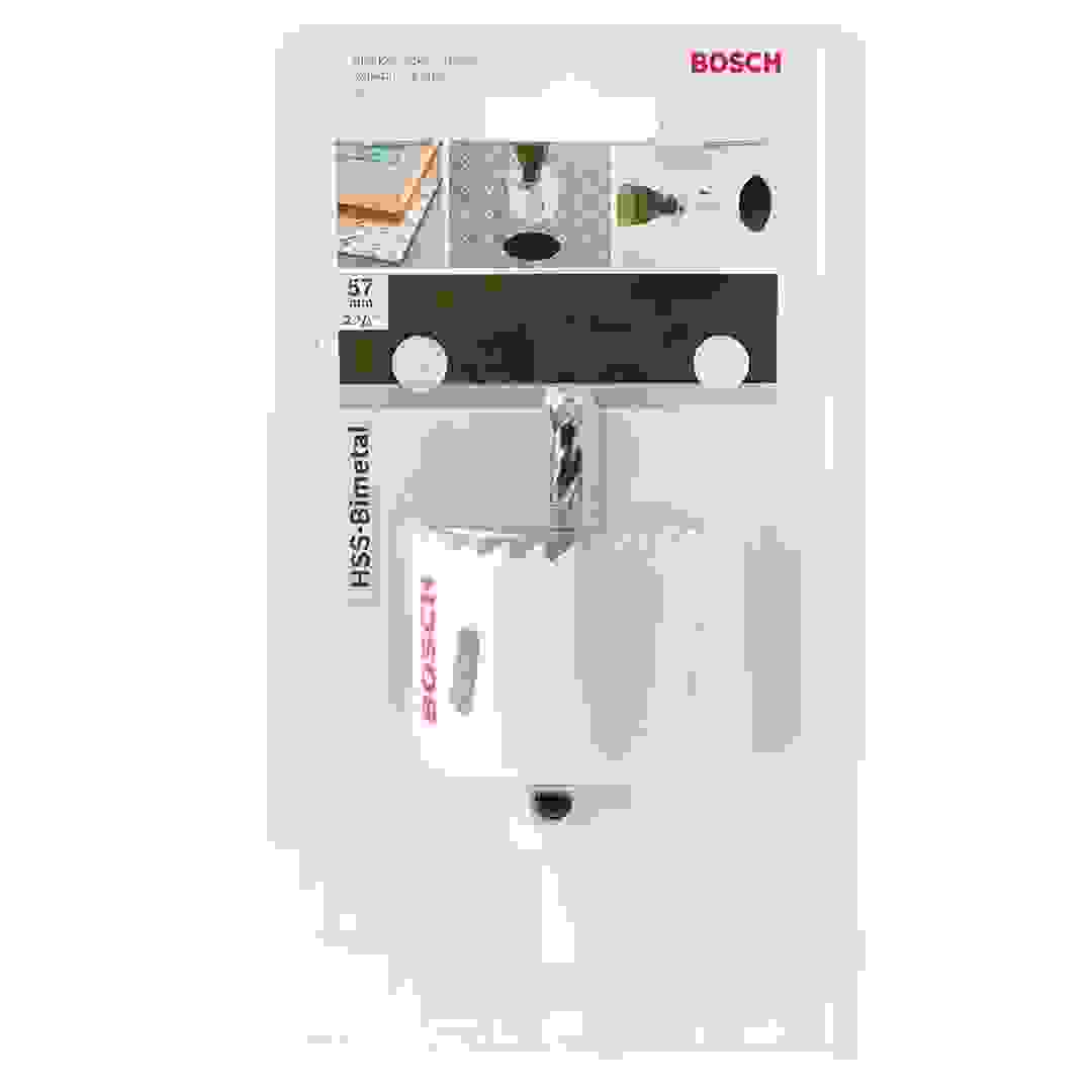 منشار تثقيب حلقي ثنائي المعدن HSS من بوش (5.7 سم)