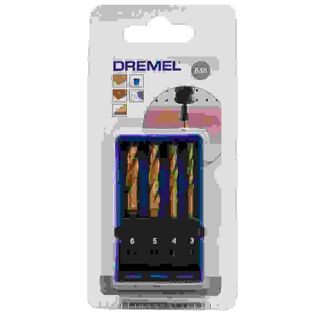 طقم لقم حفر خشب دريميل 636 (طقم من 4)