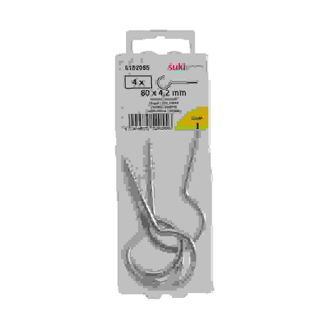 شماعات سوكي للأكواب (80 × 4.2 ملم، حزمة من 4)