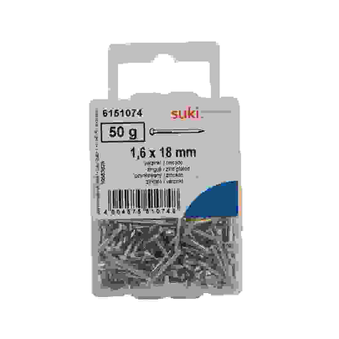 6151074 Round Head Nails (50 g, 0.2 x 1.8 cm)