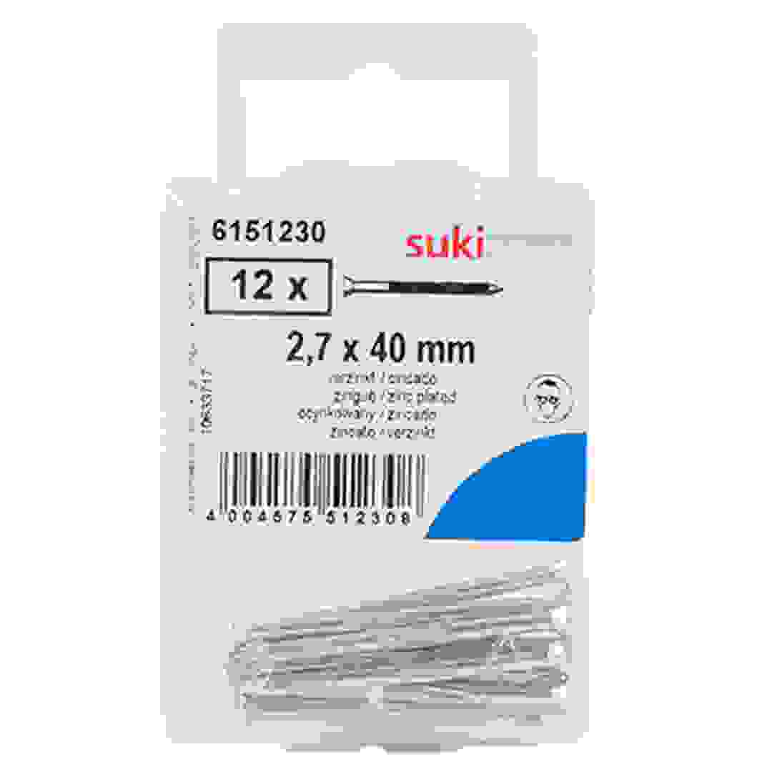 Suki Steel Nails (4 x 0.3 cm)