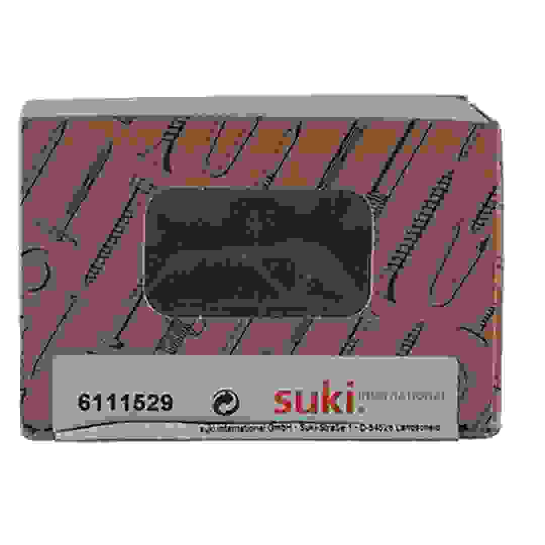 براغي بوزيدرايف للخشب المضغوط من الزنك (4 × 30 ملم، عبوة من 100 قطعة)