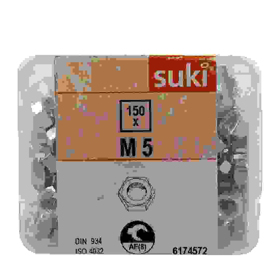 Suki M5 Hex Nut Pack (150 Pc.)