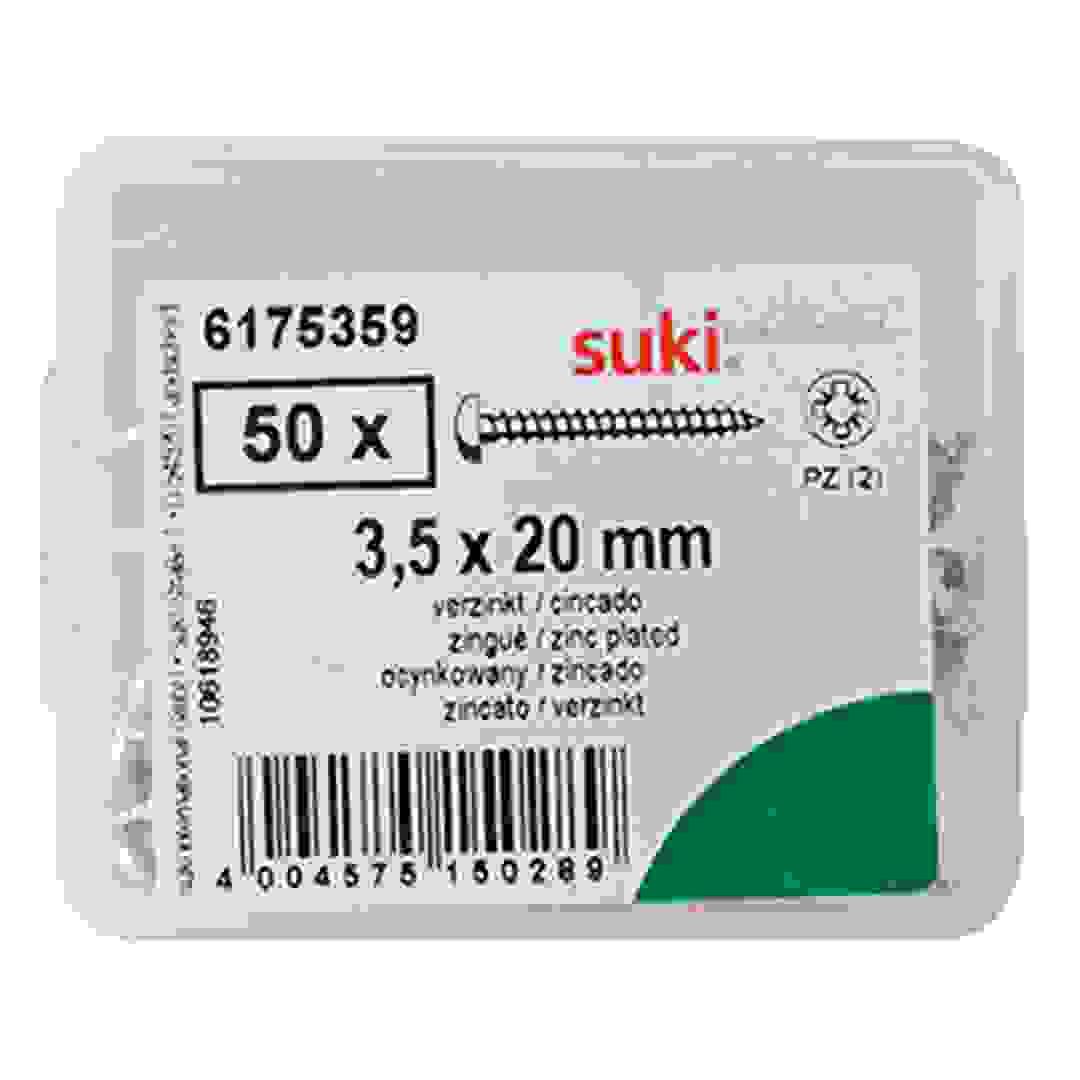 Suki 6175359 Chipboard Screw (2 x 0.4 cm)