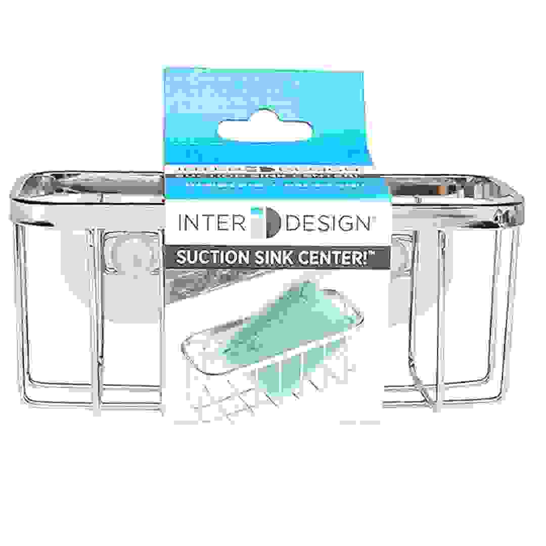 حامل إسفنجة تنظيف جيا للأحواض بأكواب ماصة (6 × 13 × 5 سم)