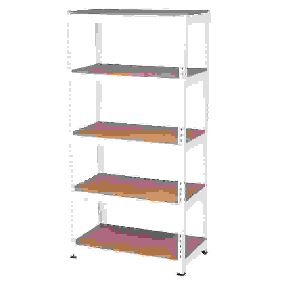 Living Space Metal 5-Tier Storage Shelf (90 x 50 x 180 cm)