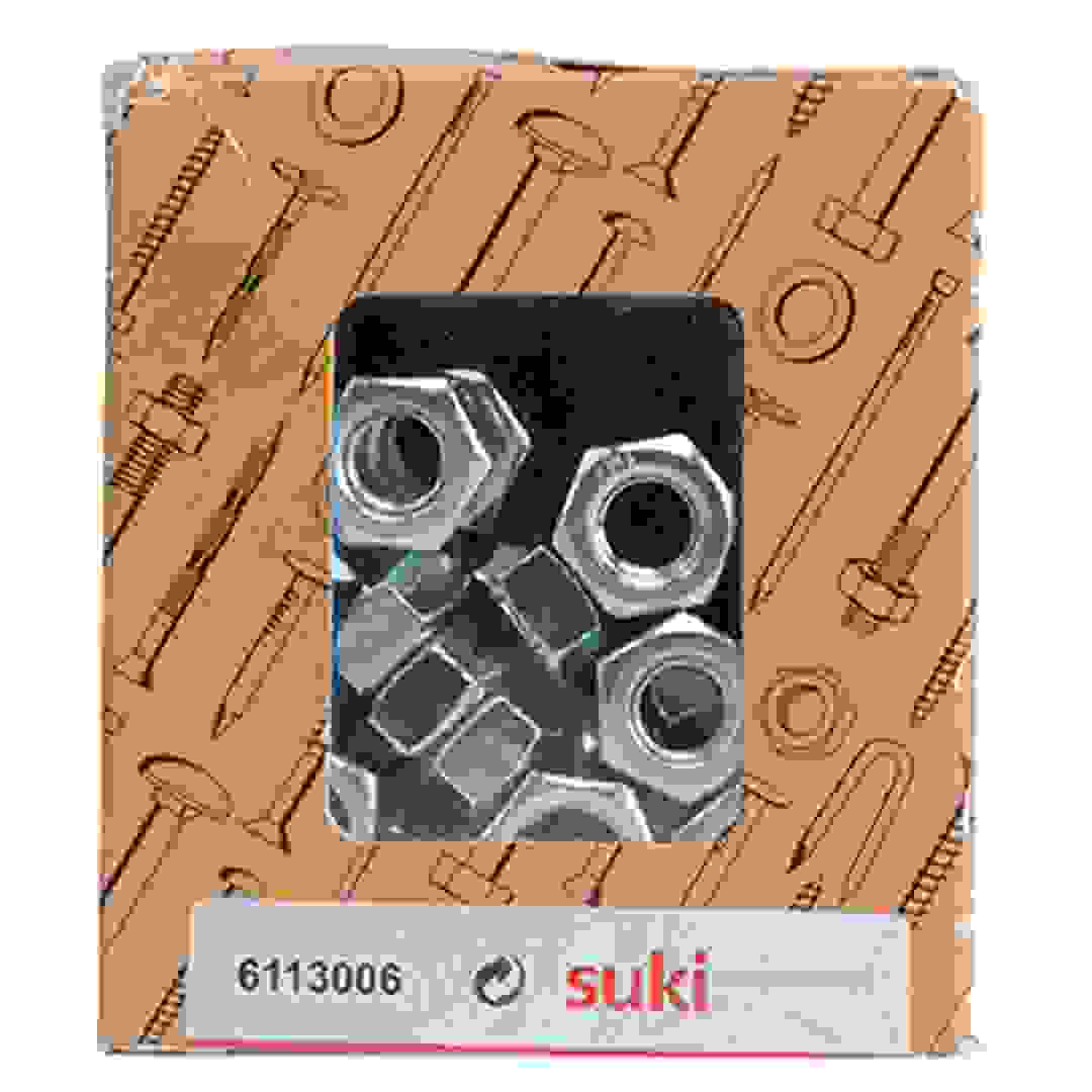 Suki M10 Hex Nuts (17 x 18.9 x 8 cm, Pack of 50)