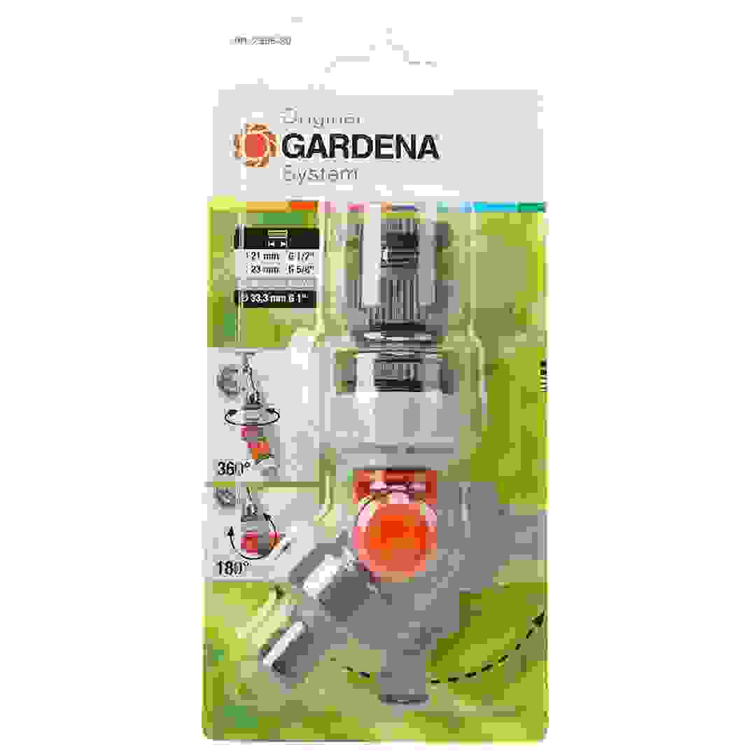 Gardena Elbow Joint Male Thread (Gray/Orange)