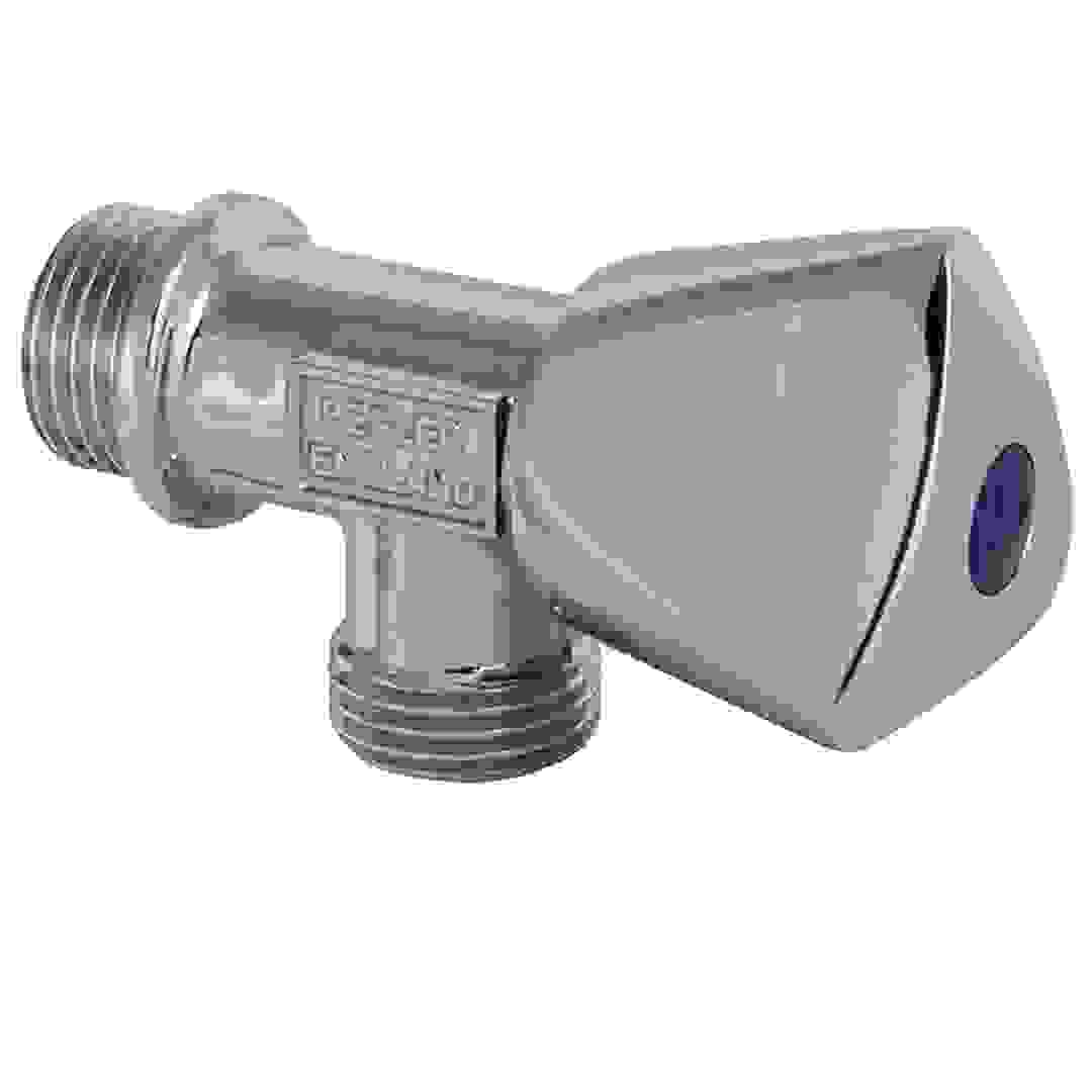 Mkats Chrome Plated Angle Valve (1.3 x 1.3 cm)