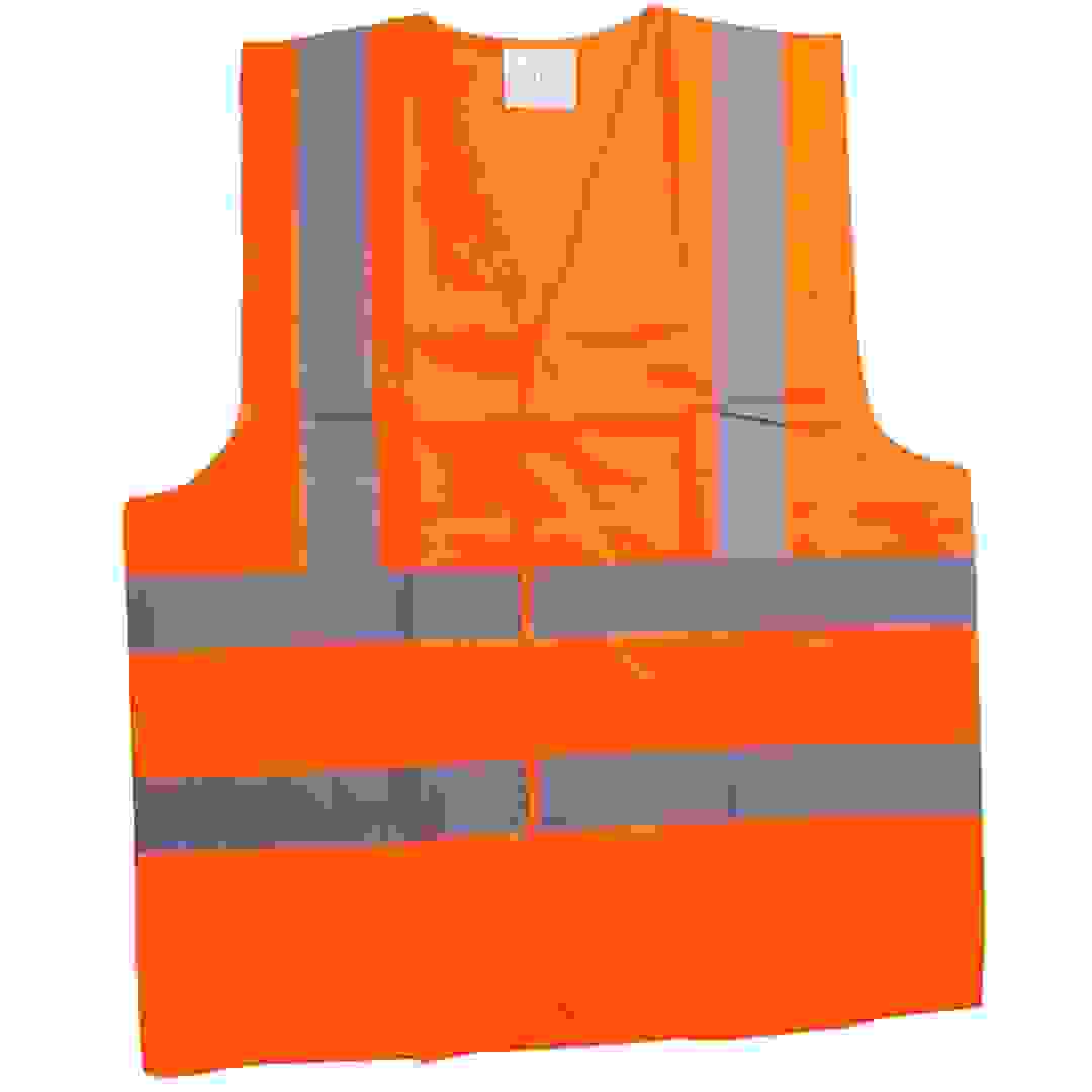 Mkats Reflective Safety Vest (Orange)