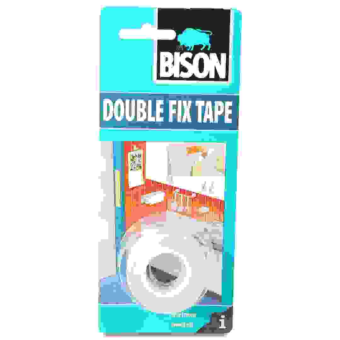 Bison Super Strong Indoor Double Fix Tape (19 mm x 1.5 m)