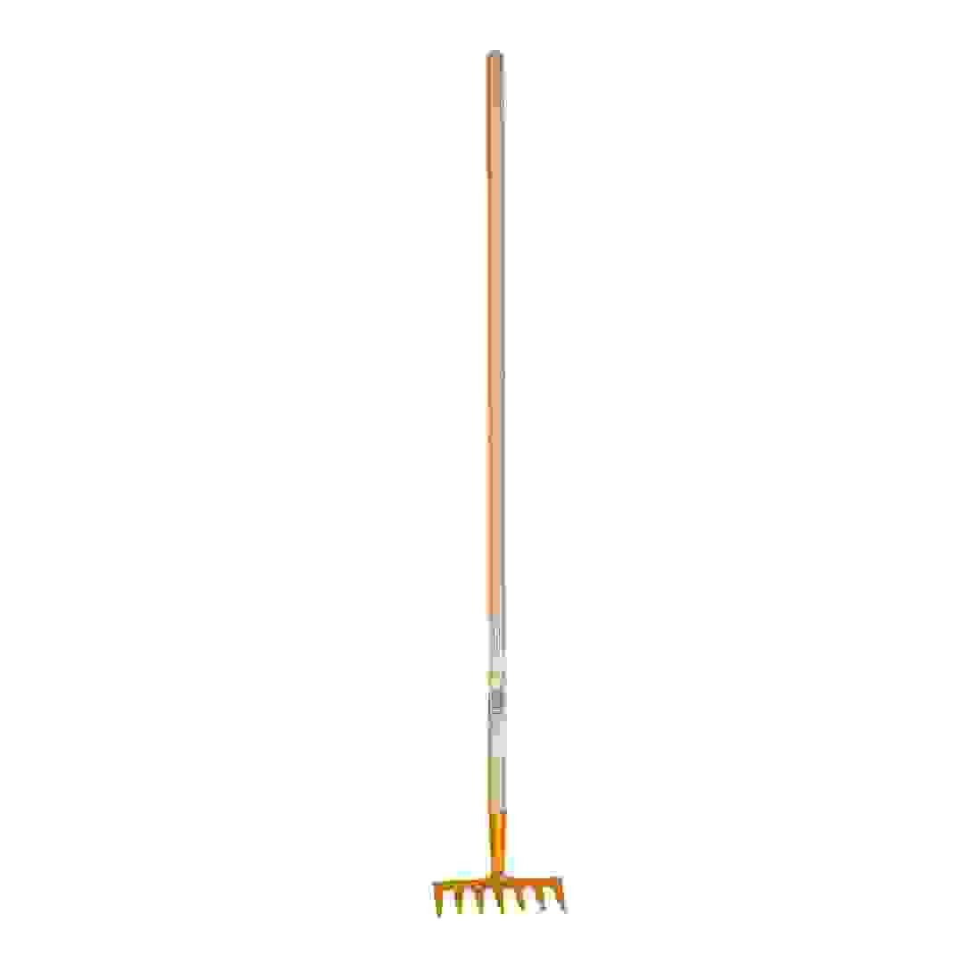 Kids Garden Rake (19 cm, Yellow)