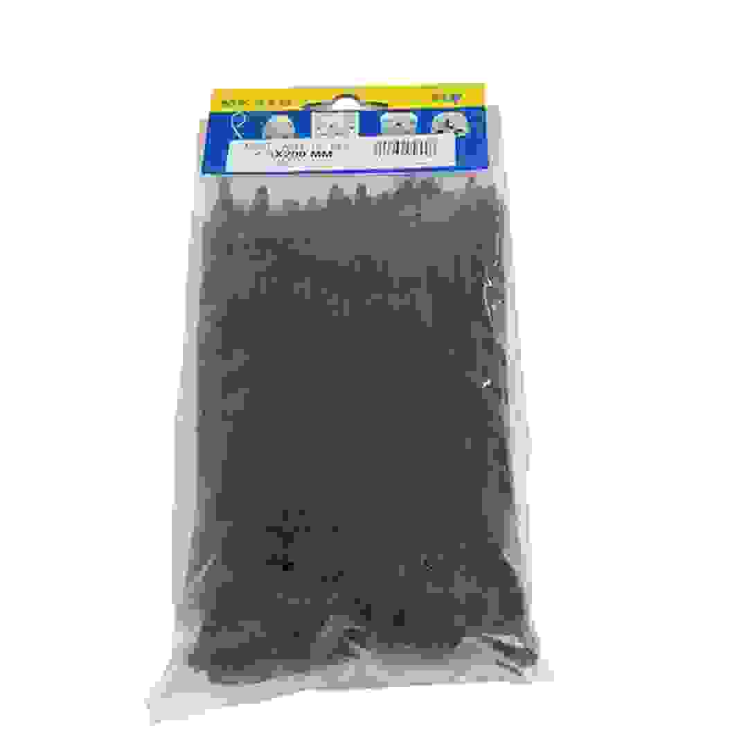 Mkats Cable Ties (4.8 x 200 mm, Pack of 100
