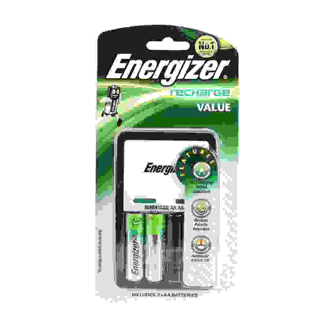 Energizer Value Charger with AA Batteries