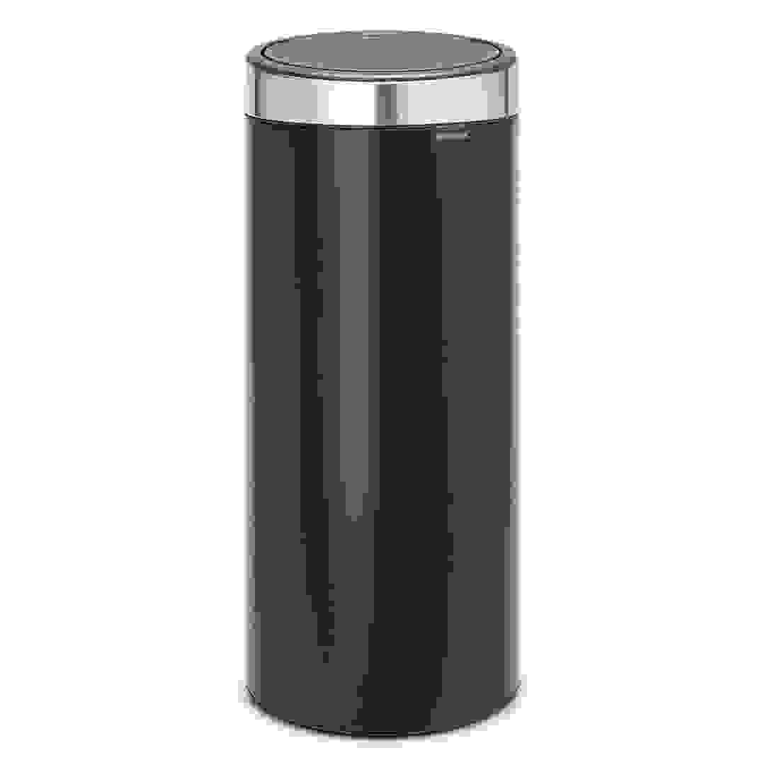 Brabantia Touch Bin with Fingerprint Proof Lid (30 L, Black)