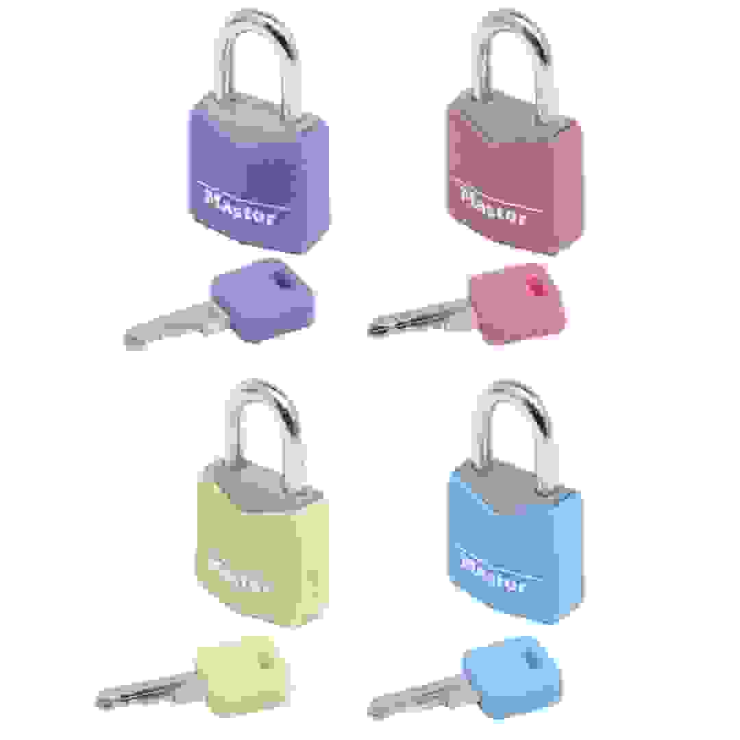 Master Lock Vinyl Covered Aluminum Padlock