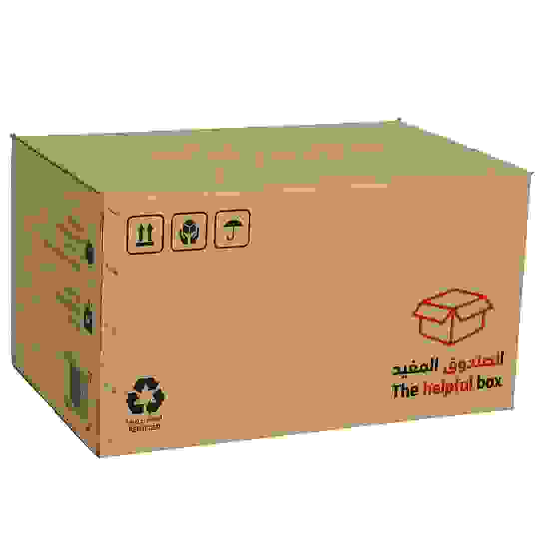 Corrugated Shipping Box (55.9 x 35.6 x 30.5 cm)