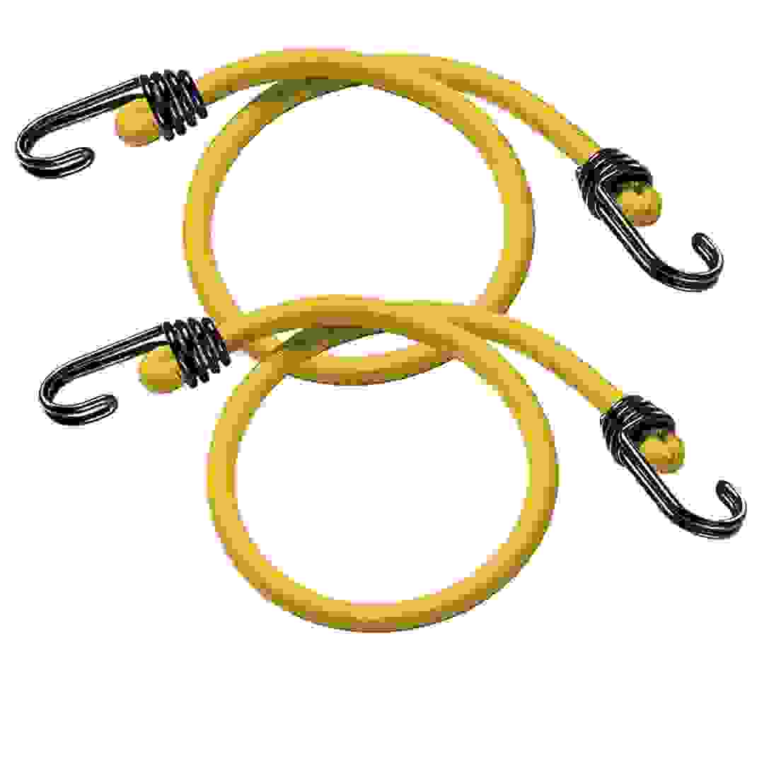Master Lock Bungee Cord with Twin Rev Hook (100 cm, Set of 2)