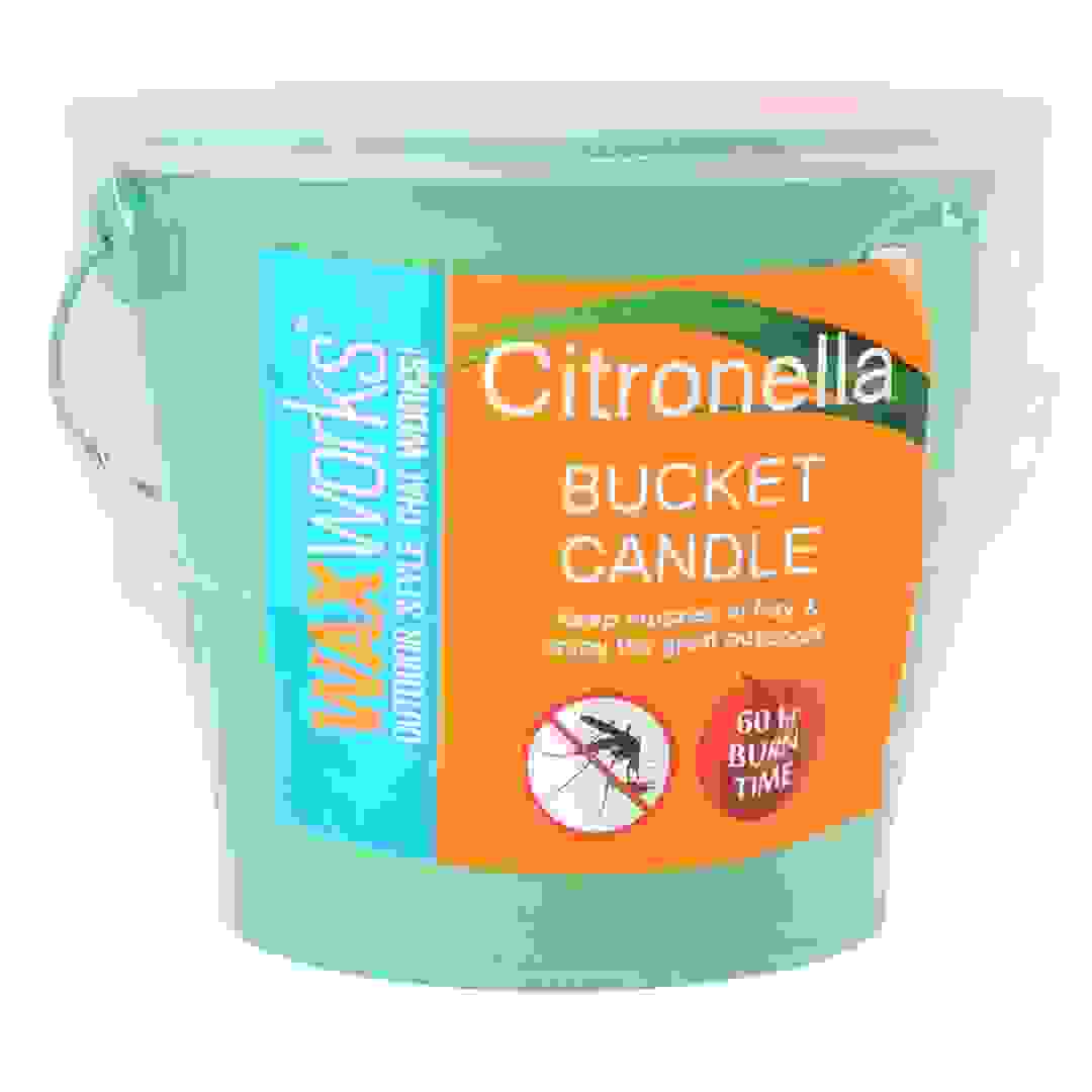 Wax Works Citronella Bucket Candle
