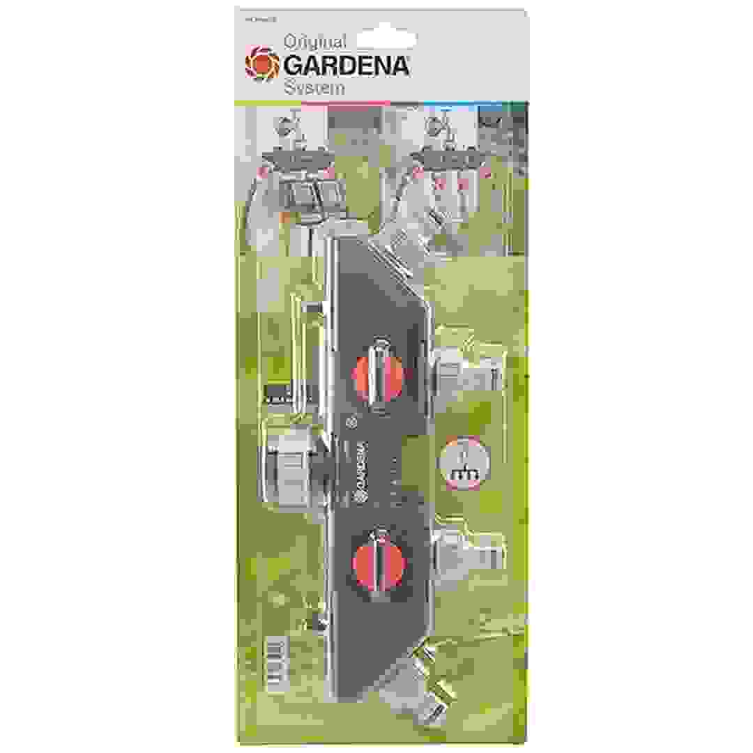 Gardena Four Channel Water Distributor (Gray)