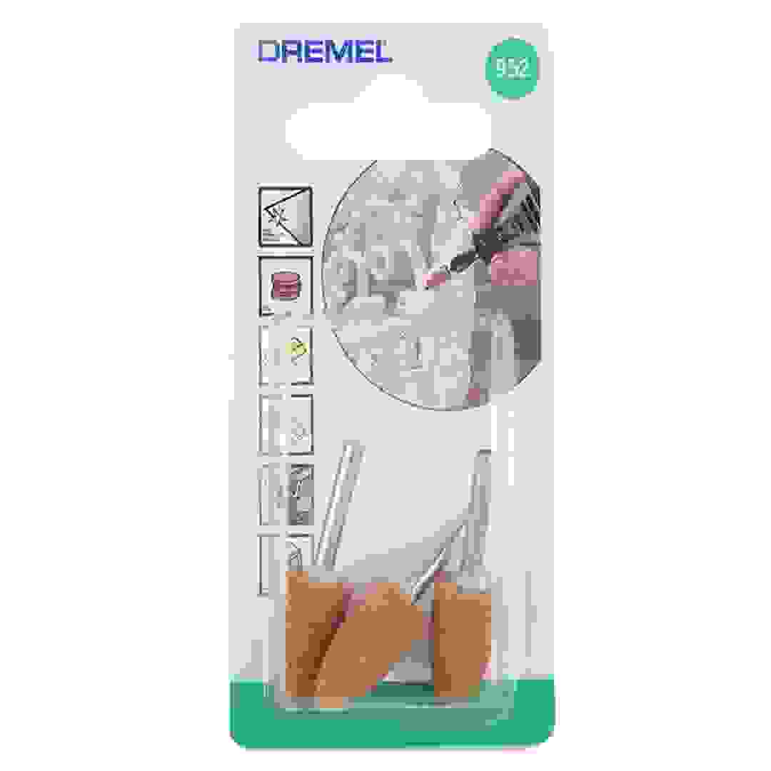 Dremel Aluminum Oxide Grinding Stone (9.5 mm, 3 Pieces)