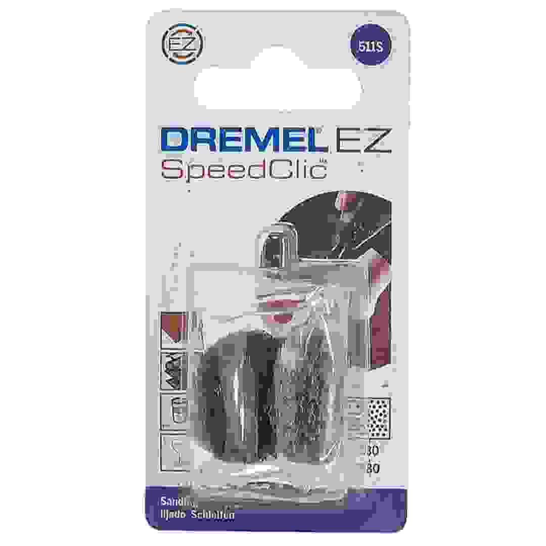Dremel 180 & 280 grit SpeedClic Finishing Abrasive Buffs (Pack of 2)